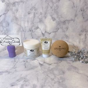 Origins Ginger Joy Skincare Set-Ginger Body Wash,Body Cream&Massage Ball-3pc-NEW